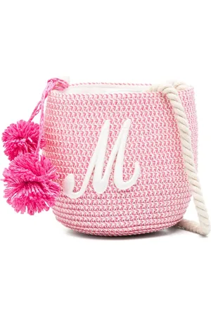 MONNALISA Bolsa bucket con logo bordado