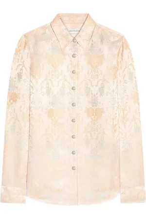 DRIES VAN NOTEN Camisa con motivo en jacquard