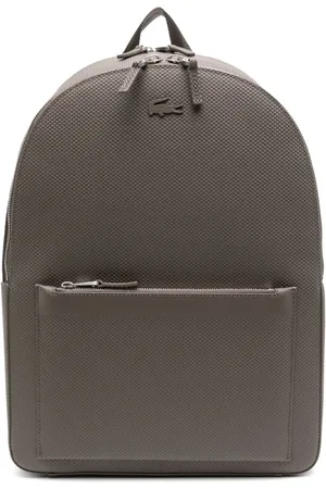 Lacoste Mochila Chantaco de piqué y piel