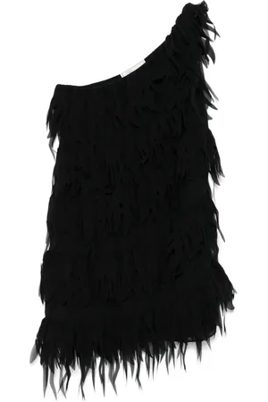 BLUMARINE Vestido corto de georgette
