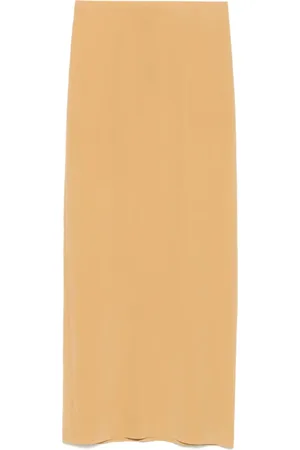 ALYSI Falda midi de seda