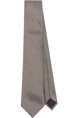Ermenegildo Zegna Corbata con motivo en jacquard
