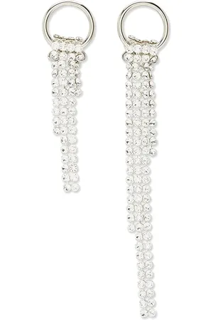 Justine Clenquet Aretes Shanon asimétricos