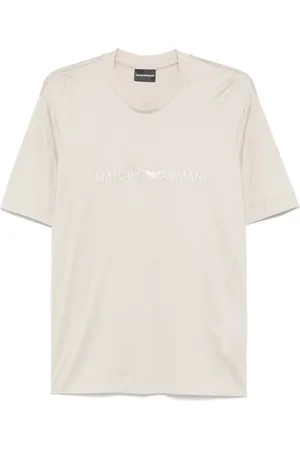 Emporio Armani Playera con logo bordado