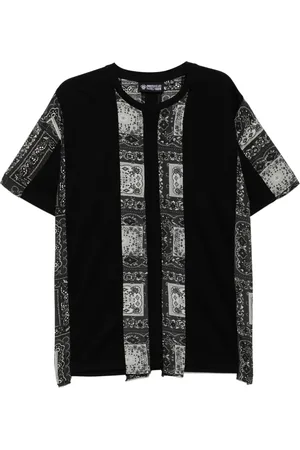 MOSTLY HEARD RARELY SEEN Playera con motivo de cachemira
