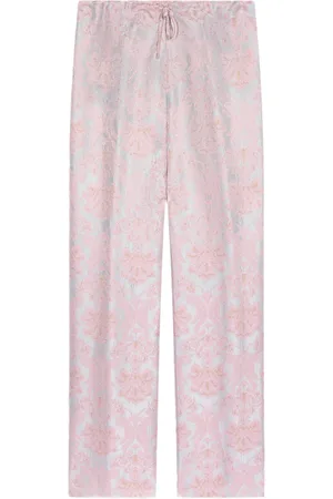 DRIES VAN NOTEN Pantalones en jacquard
