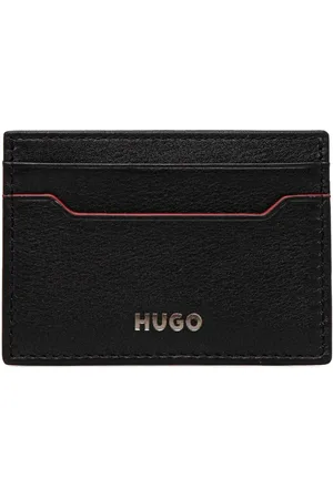 HUGO BOSS Tarjetero con sello del logo