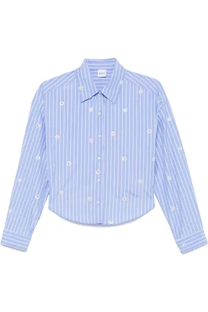 Aspesi Camisa con rayas estampadas
