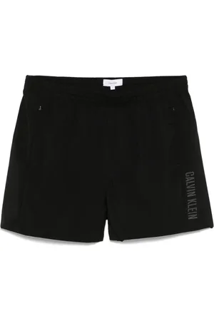 Calvin Klein Shorts de playa con logo estampado