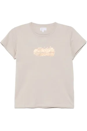 AGNÈS B. Playera brando estampada