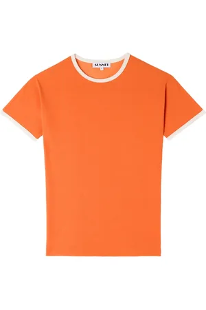 SUNNEI Playera con ribete en contraste