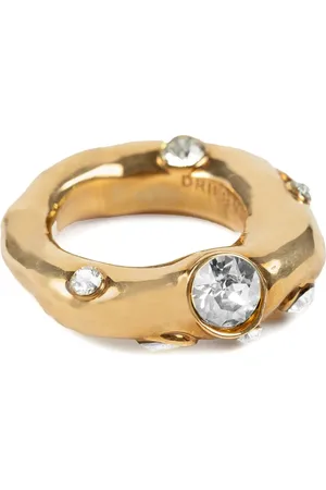 DRIES VAN NOTEN Anillo con detalle de strass