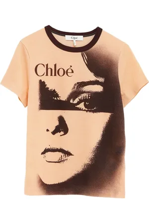 Chloé Playera con estampado gráfico