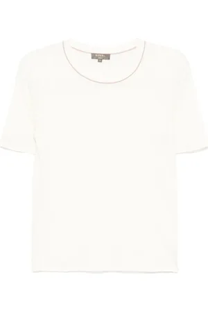 N.PEAL Playera con cuello redondo