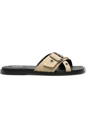 Msgm Flip flops con detalles de ojales
