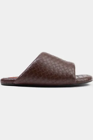SIMON MILLER Flip flops con diseño entretejido