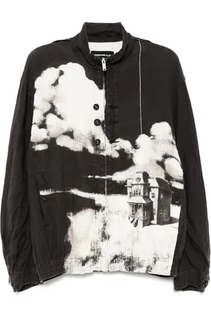 UNDERCOVER Chamarra estampada