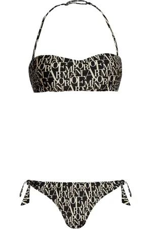 Emporio Armani Bikini con logo estampado