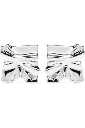 Patrizia Pepe Aretes con efecto arrugado