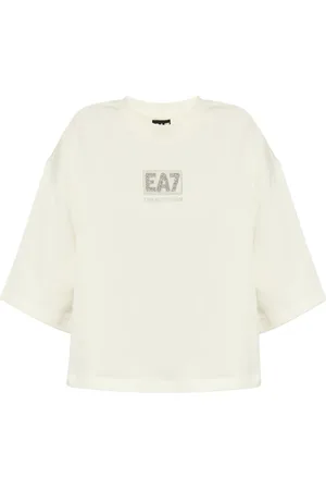 EA7 Playera oversize con logo