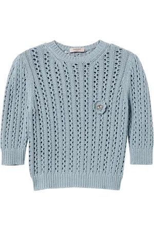 Twin-Set Suéter tejido de crochet