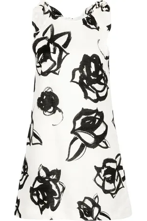 Msgm Vestido corto con estampado floral