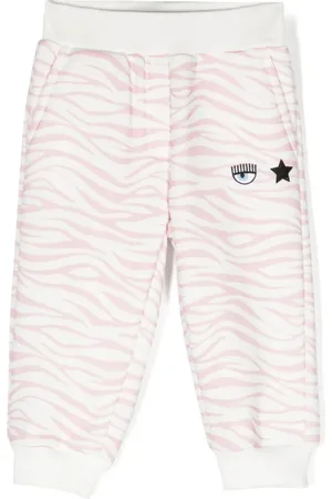 Chiara Ferragni Pants con animal print