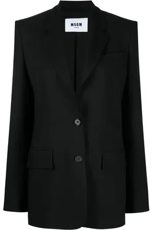 Msgm Blazer texturizado con botones