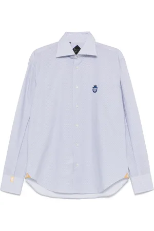 BILLIONAIRE Camisa con motivo geométrico