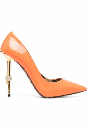 Philipp Plein Zapatillas Decollete con tacón de 125mm