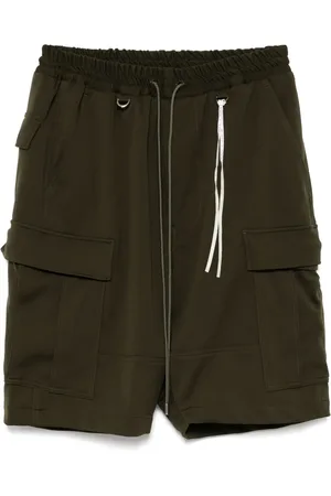 MASTERMIND Shorts cargo con cordones en la pretina