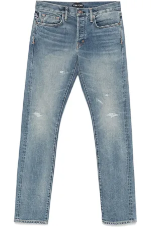 Tom Ford Jeans rectos con parche del logo