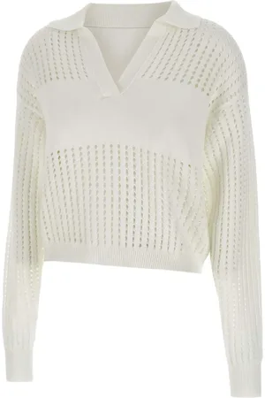 Iceberg Suéter tejido estilo playera tipo polo