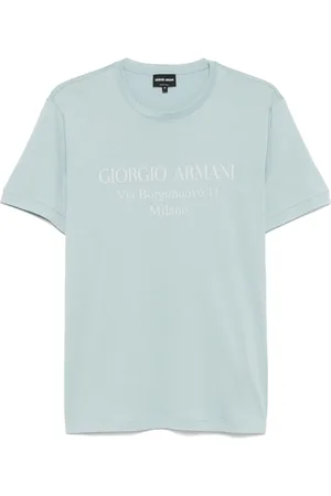 Giorgio Armani Playera con logo estampado