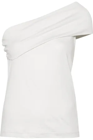 Msgm Camiseta con hombro descubierto