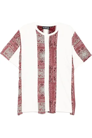 MOSTLY HEARD RARELY SEEN Playera con motivo de cachemira
