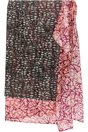 DRIES VAN NOTEN Falda midi a capas