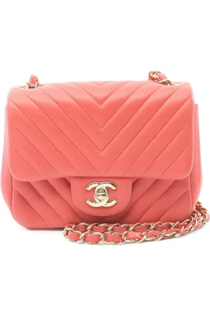 CHANEL Bolsa de hombro V-Stitch 2017-2018