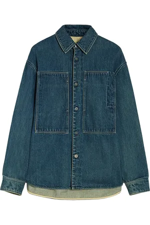 Jil Sander Camisa de mezclilla manga larga