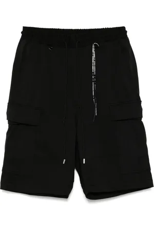 MASTERMIND Shorts cargo con cordones en la pretina