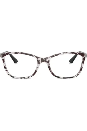 vogue Lentes de sol con motivo marmoleado