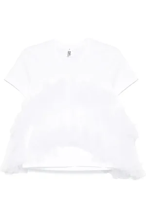 NOIR KEI NINOMIYA Playera con volantes
