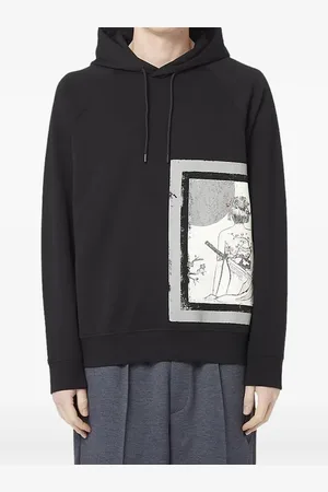 Emporio Armani Hoodie con estampado gráfico