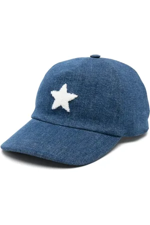LORENA ANTONIAZZI Gorra de mezclilla con estrella en relieve