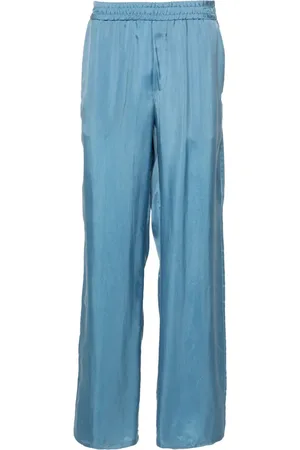 Msgm Pantalones rectos con pretina elástica