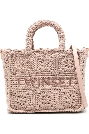 Twin-Set Tote de crochet Bohémienne