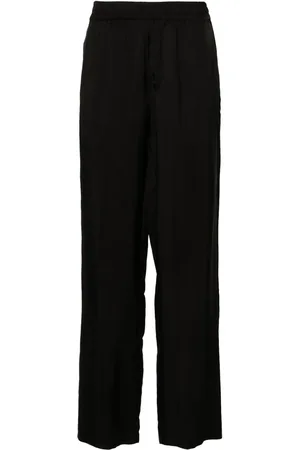 Msgm Pantalones rectos con pretina elástica
