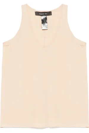 FEDERICA TOSI Camiseta crepé de China
