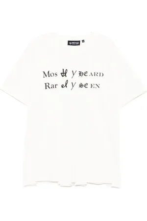 MOSTLY HEARD RARELY SEEN Playera Spliced Luxury Mock