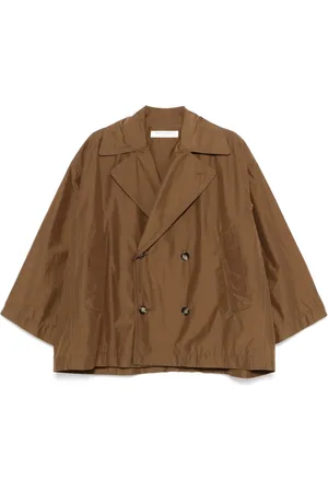 Serafini Gabardina con efecto arrugado